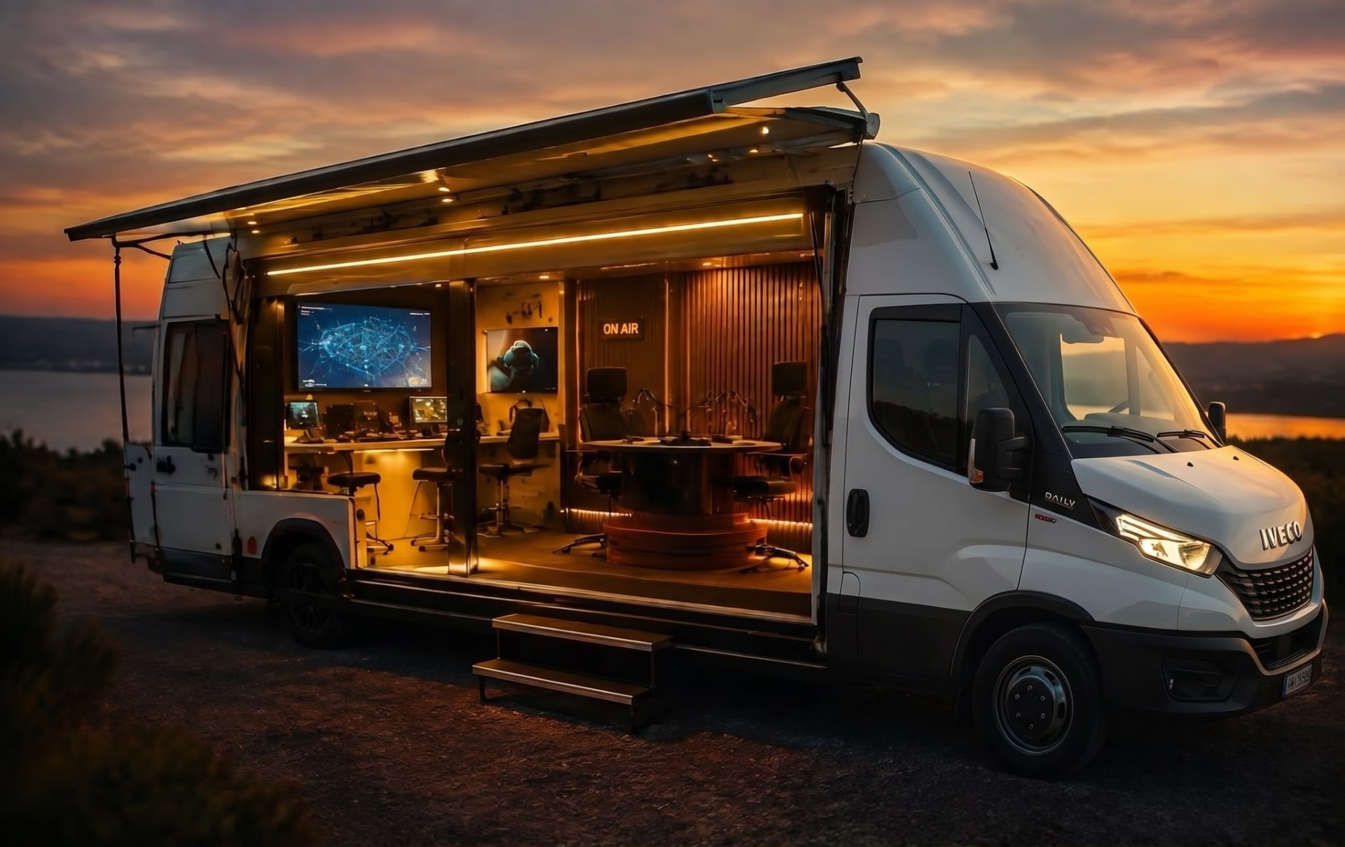 AI Mobile Data Center · L'AI, ovunque